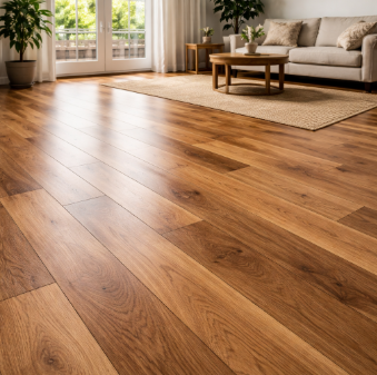 Laminate flooring installation